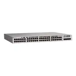 Cisco Catalyst 9200L - Network Advantage - commutateur - C3 - 48 x 10 - 100 - 1000 (PoE+) + 4 x Gig... (C9200L-48P-4G-A)_1